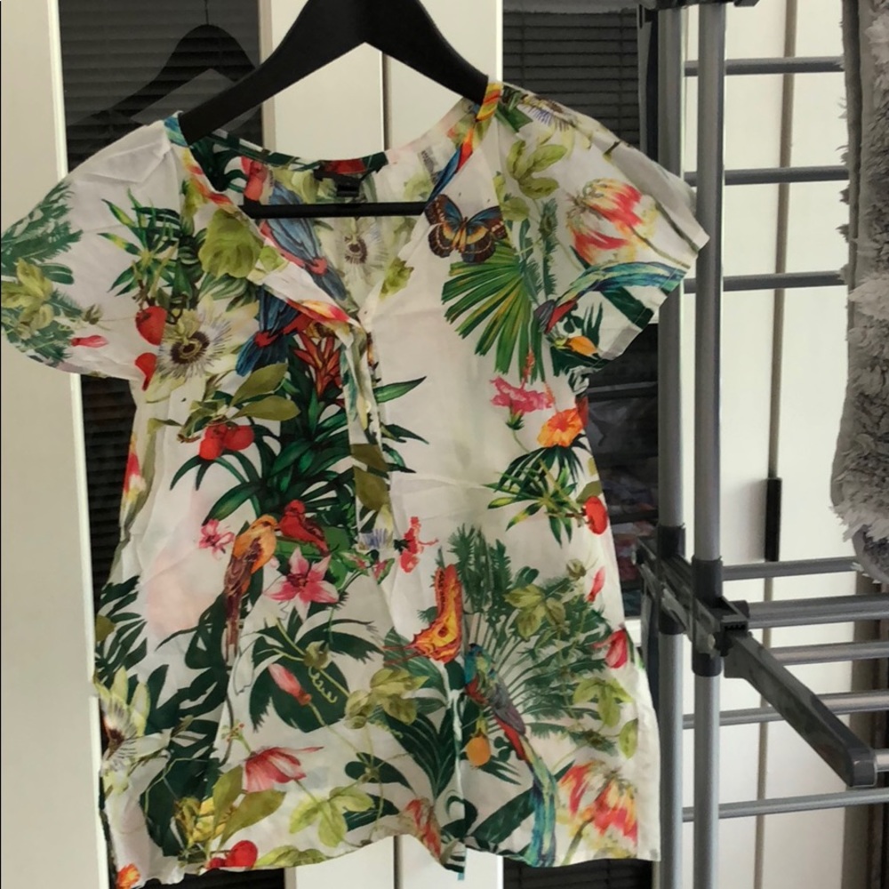 Jcrew tropical top